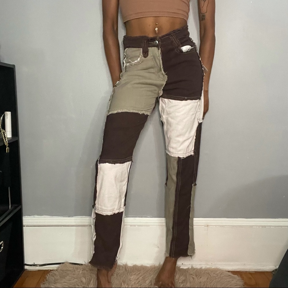 YesStyle Color Black Straight Leg Jeans